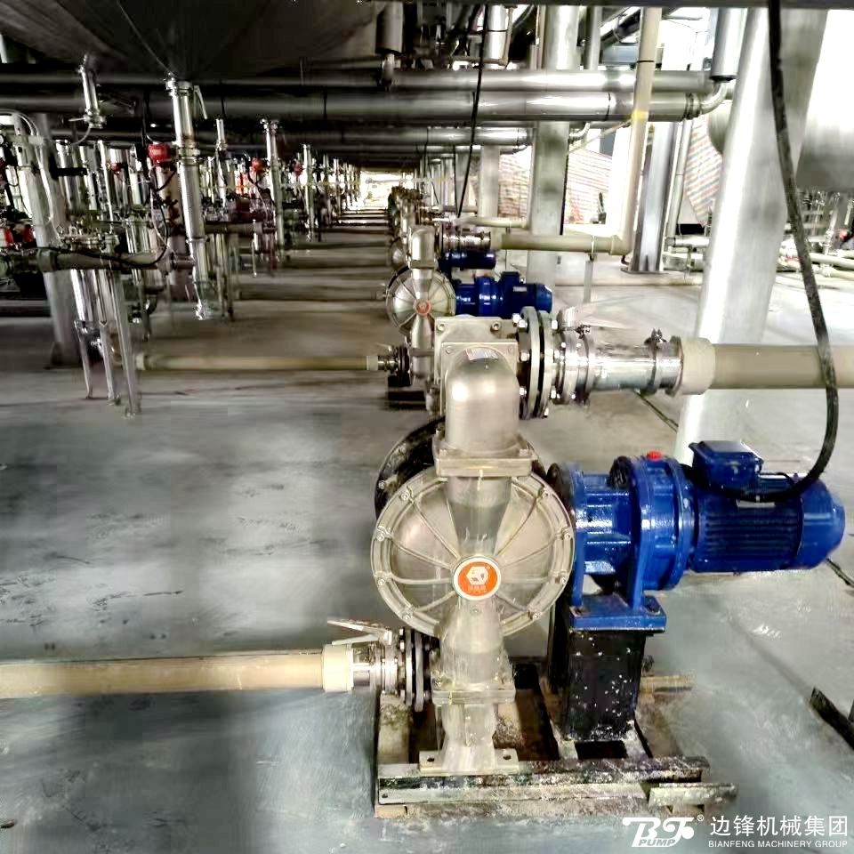 邊鋒機(jī)械集團(tuán)BFD電動(dòng)隔膜泵磷酸鐵鋰客戶案例